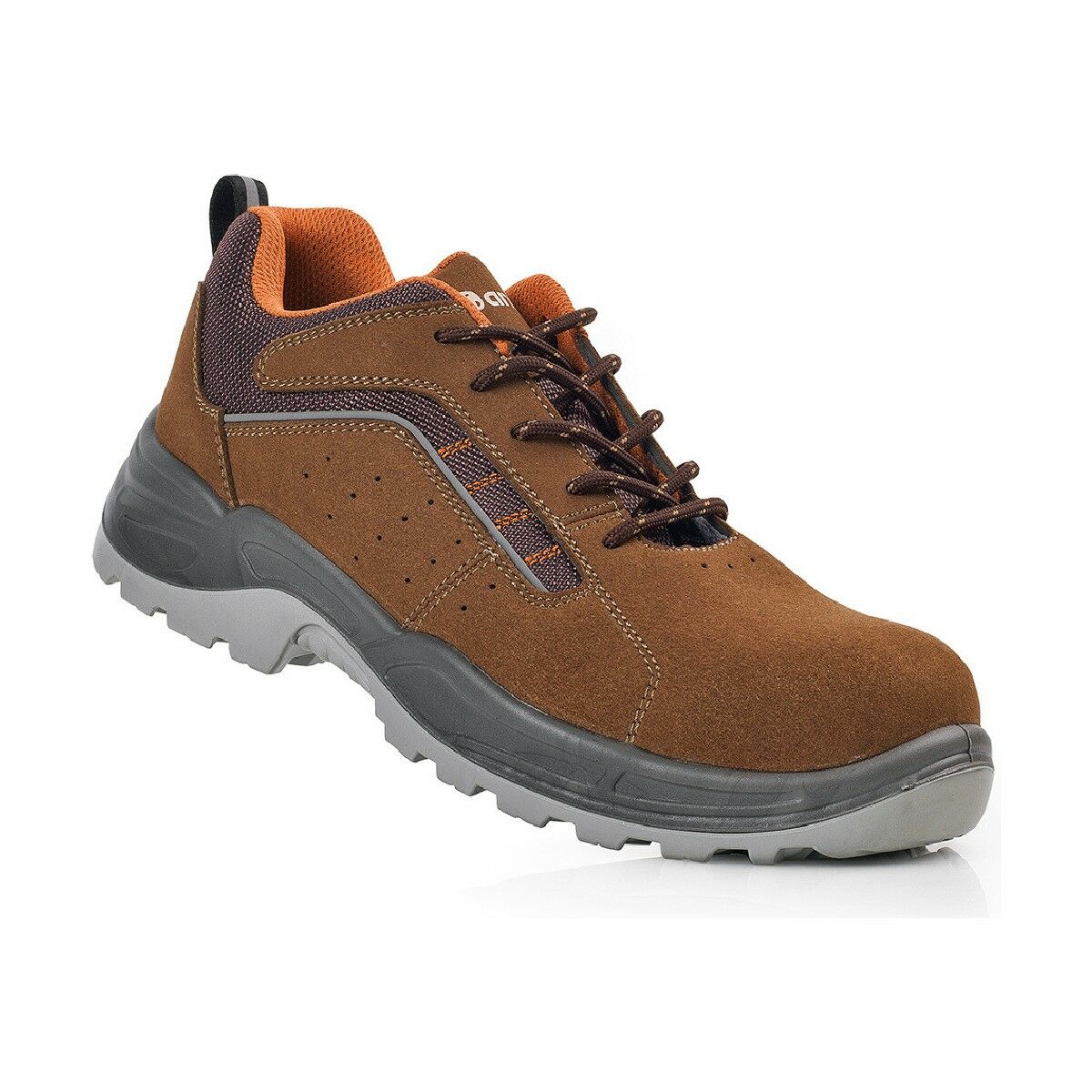 Safety shoes Anibal Lusitania Brown S1P 38