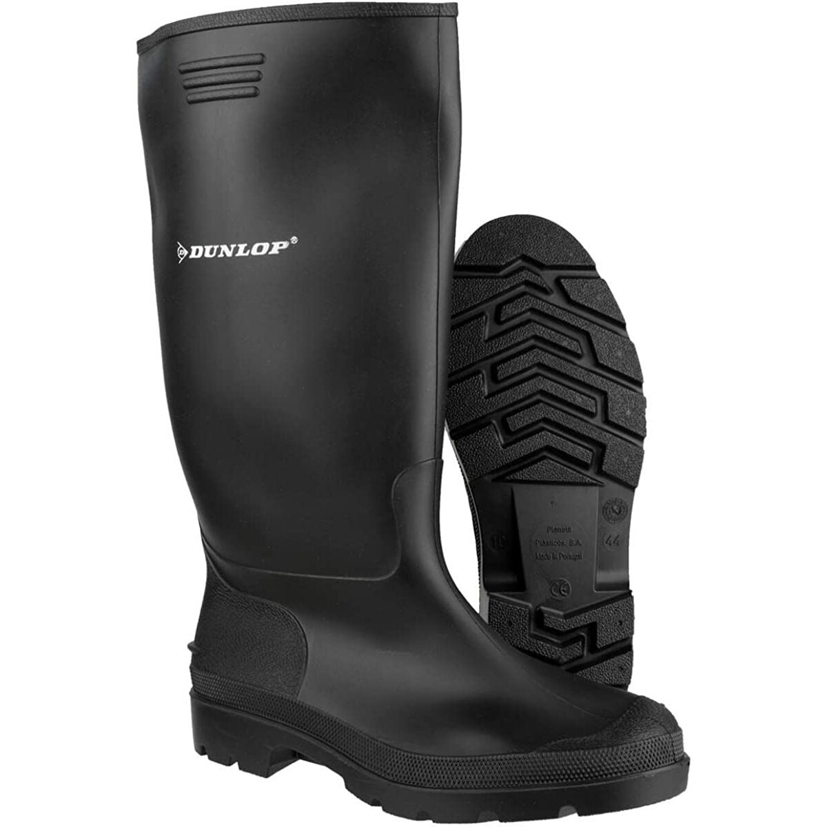 Wellington boots Dunlop Black Polyester PVC 41