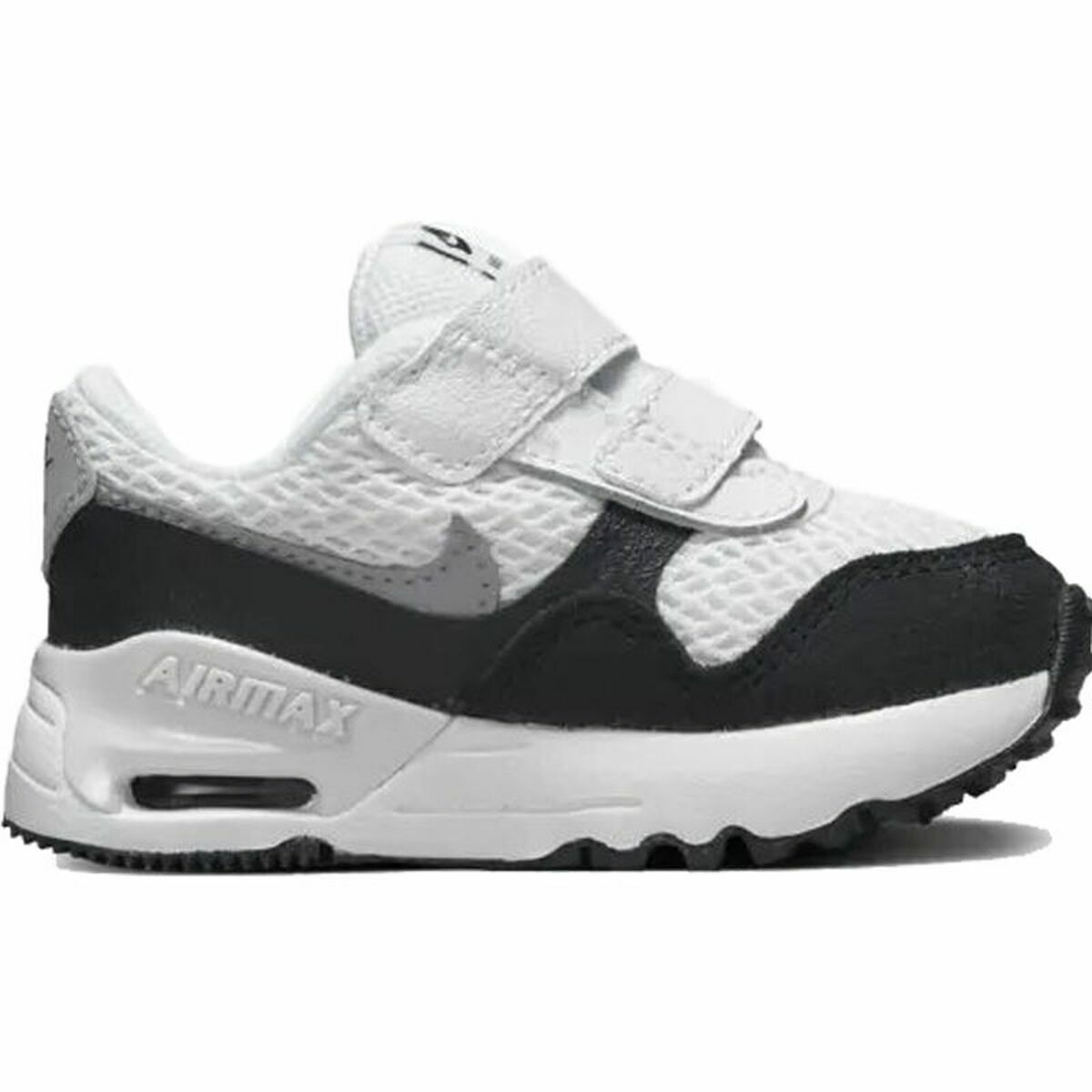 Baby's Sports Shoes Nike Air Max Systm Black White 21