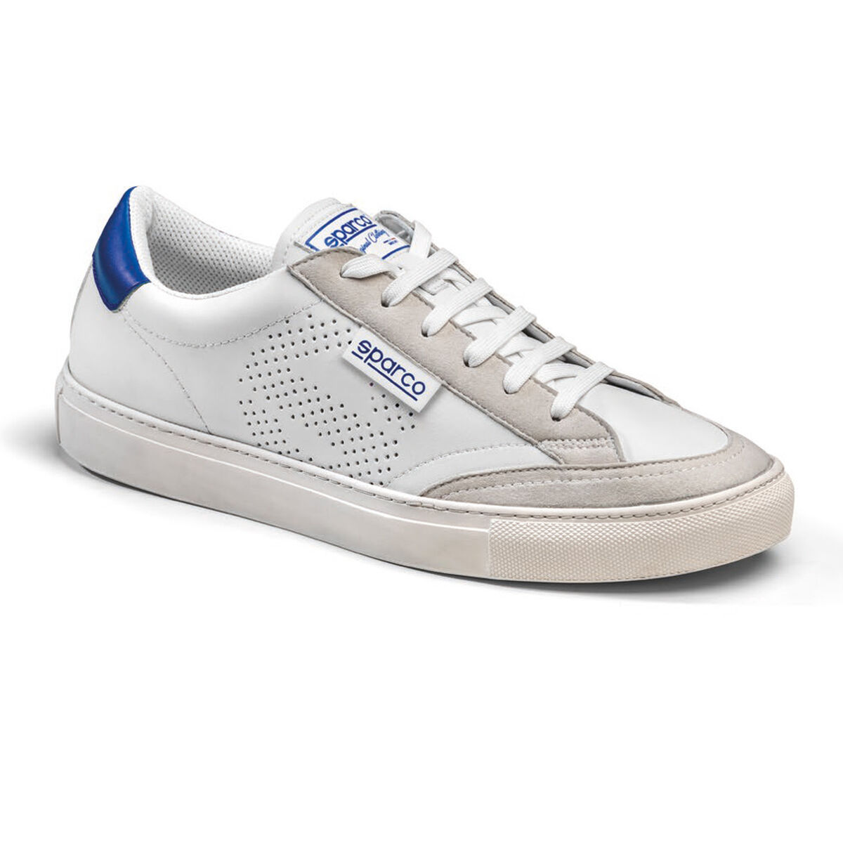 Men’s Casual Trainers Sparco S-Time Blue White 45
