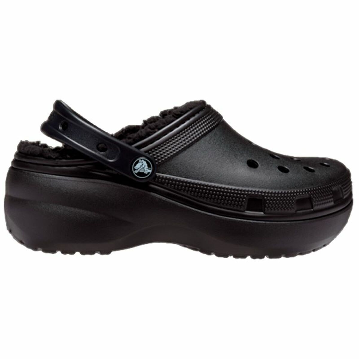 Clogs Crocs Classic Platform Lined Clog Black 33-34
