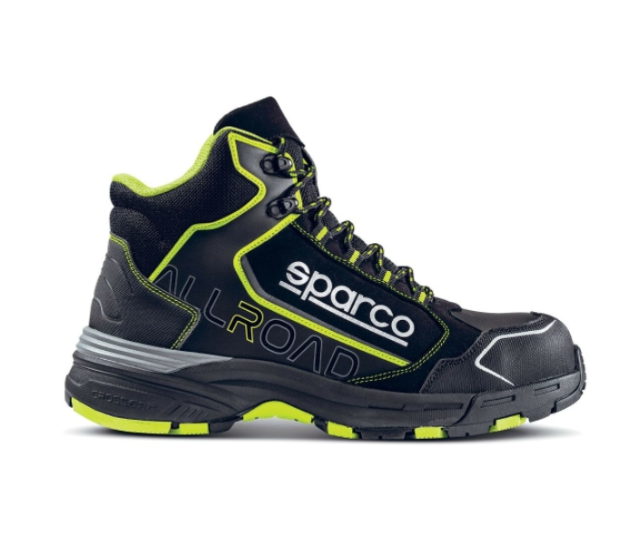 Safety shoes Sparco Allroad-H Motegi Black Yellow 43 43